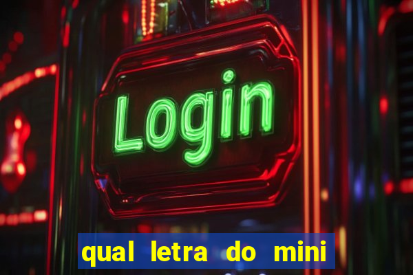 qual letra do mini dolar hoje